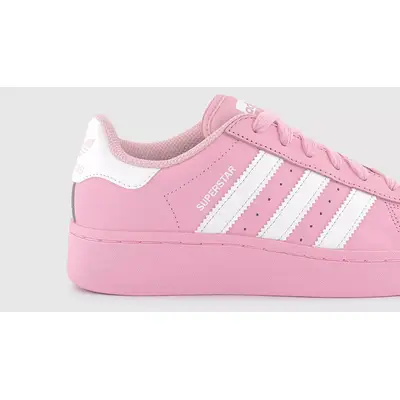 adidas Superstar XLG True Pink heel