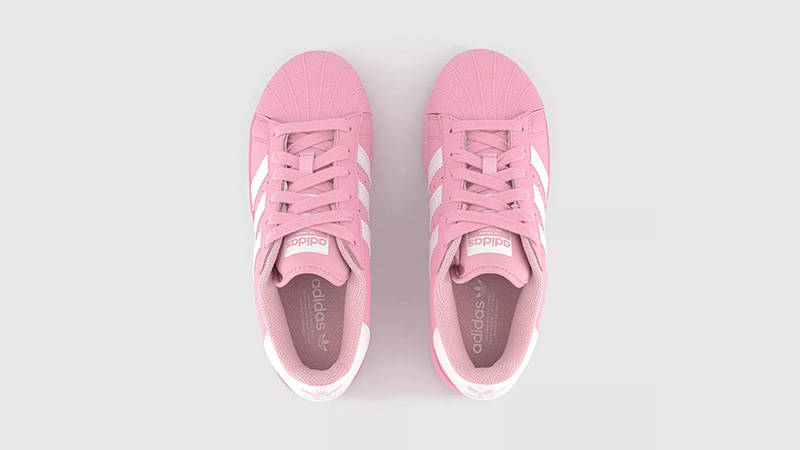 adidas Superstar XLG True Pink middle