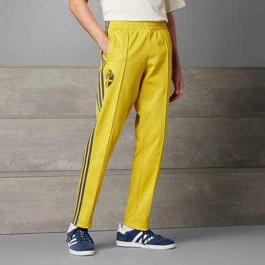 adidas sweden beckenbauer tracksuit bottoms tribe yellow feature w380 h380