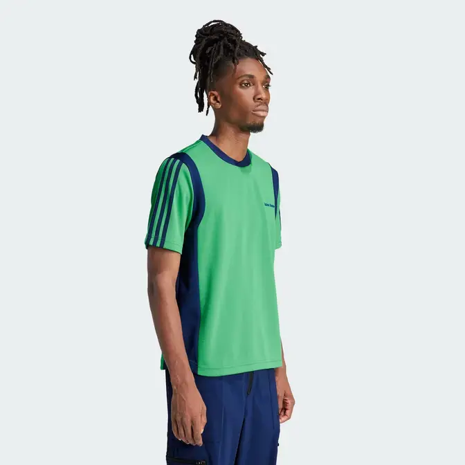 adidas Wales Bonner Football T-shirt Vivid Green Front