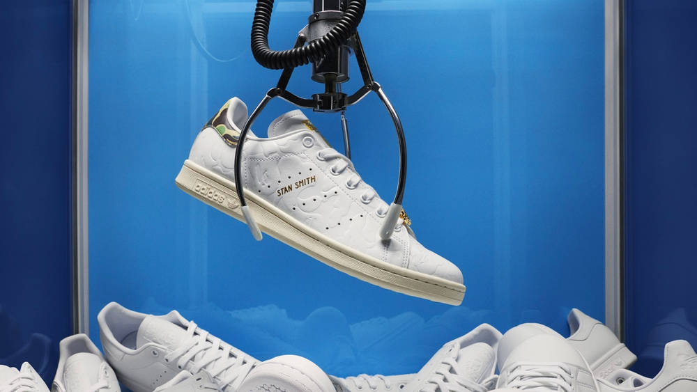 Image via adidas The adidas x BAPE Stan Smith Delivers a Japanese Streetwear Take on an Icon