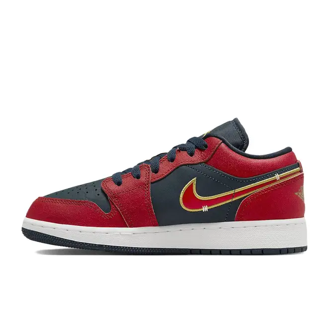 Air Jordan 1 Low GS Olympic Red | Where To Buy | FQ7380-400 | The Sole ...