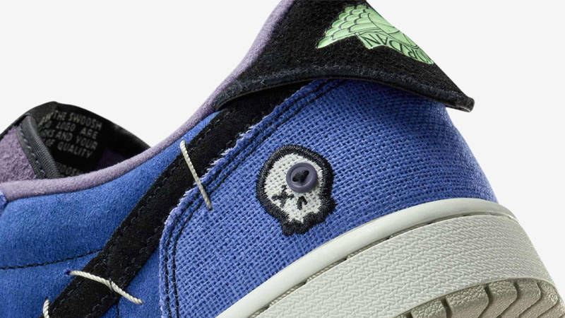 Air Jordan 1 Low Voodoo Alternate Closeup