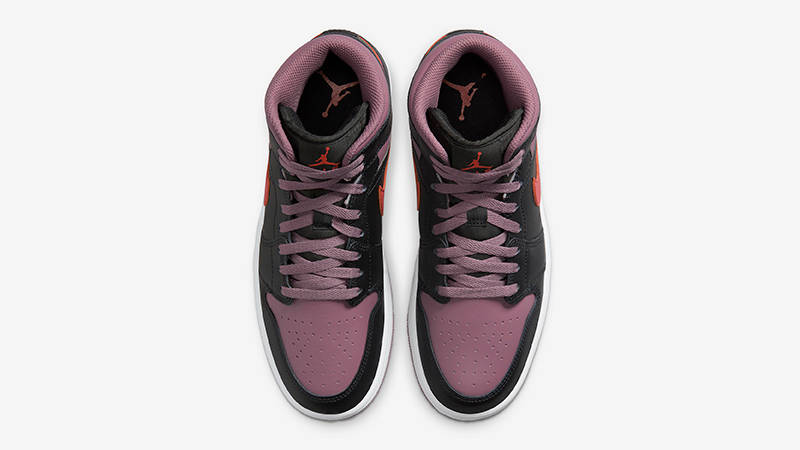 Air Jordan 1 Mid Black Sky J Mauve FB9911-008 Top