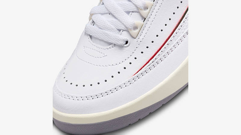 Air Jordan 2 GS Origins toe area