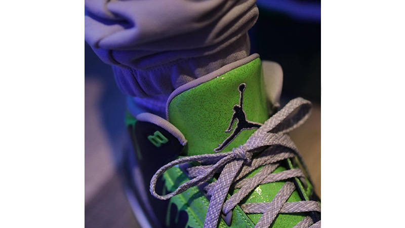 Air Jordan 3 Doernbecher Hugo tongue