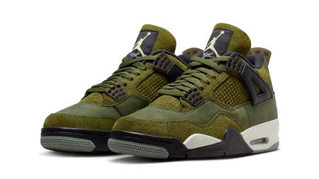 The Air Jordan 4 Craft "Medium Olive" Arrives With a Premium Finish The Air Jordan 4 Craft "Medium Olive" Arrives With a Premium Finish