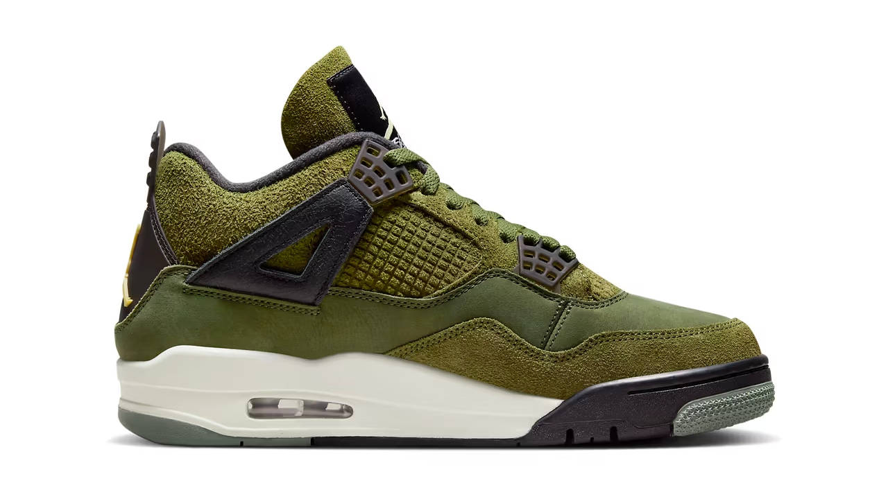 The Air Jordan 4 Craft "Medium Olive" Arrives With a Premium Finish