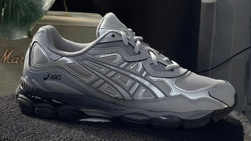 ASICS Gel-NYC Glacier Grey Black front