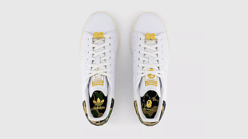 BAPE x adidas Stan Smith 30th Anniversary White | Where To Buy
