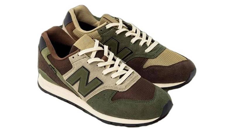 BEAMS x New Balance 996 Gore-Tex Olive Brown front