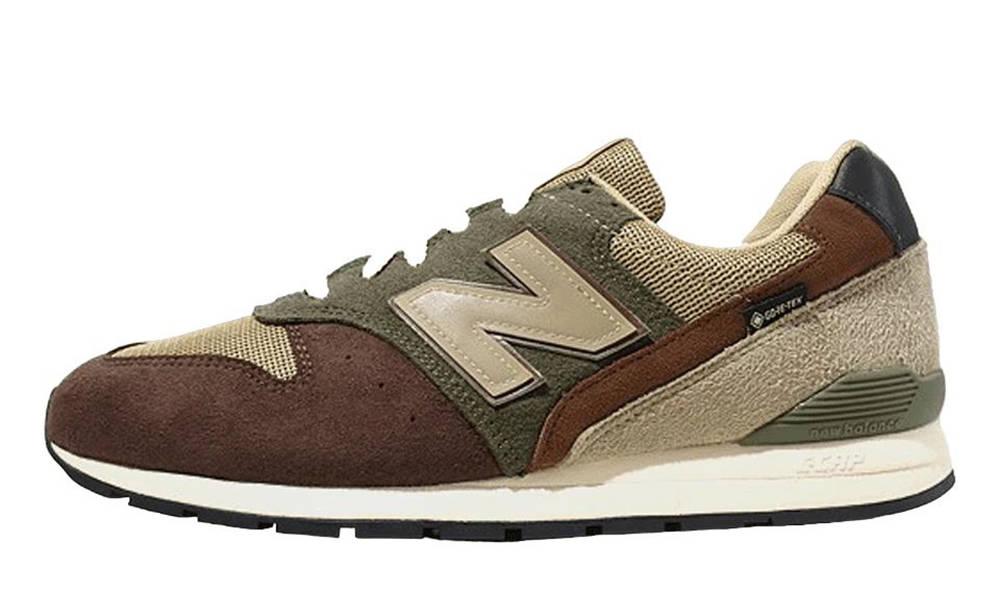 BEAMS x New Balance 996 Gore-Tex Olive Brown