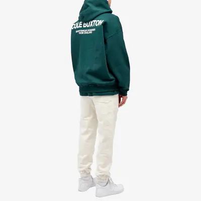 Cole Buxton Sportswear Hoodie Forest Green Full Image