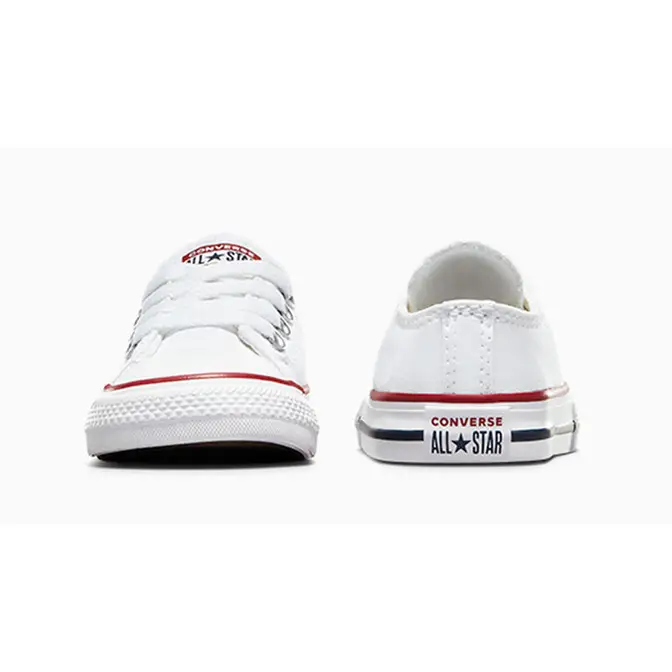 Converse Lucky Star high-top sneakers Toddler Optical White 7J256C Frotn