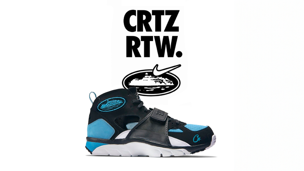 Image via The Sole Supplier Corteiz x Nike Are Set to Release a Pair of Air Trainer Huaraches in 2024