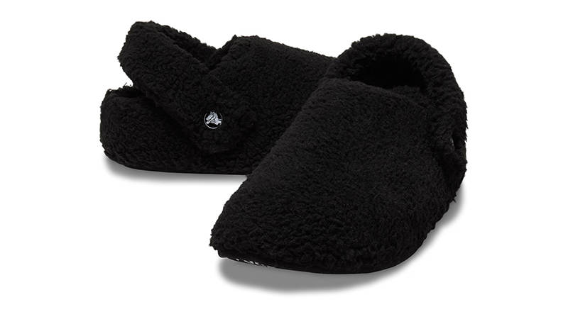 Crocs Classic Cozzzy Slipper Black 209386-001 Frot