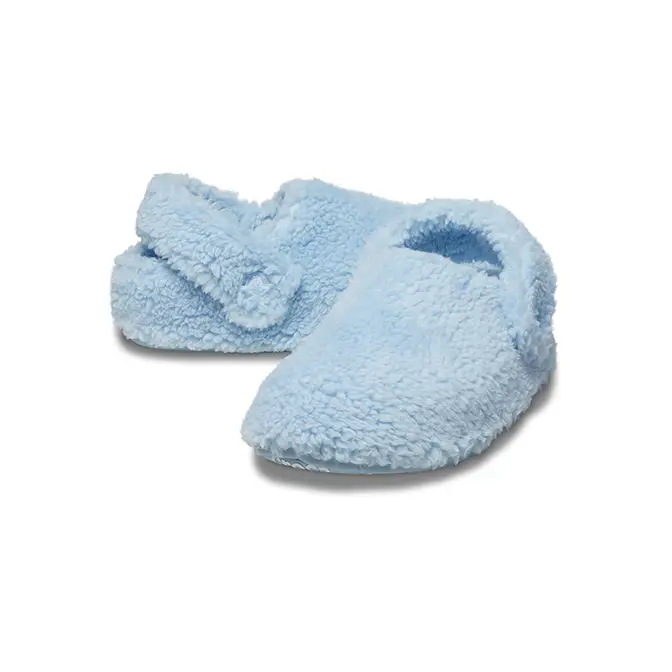 Crocs Classic Cozzzy Slipper Blue Calcite Where To Buy 209386 4NS The Sole Supplier