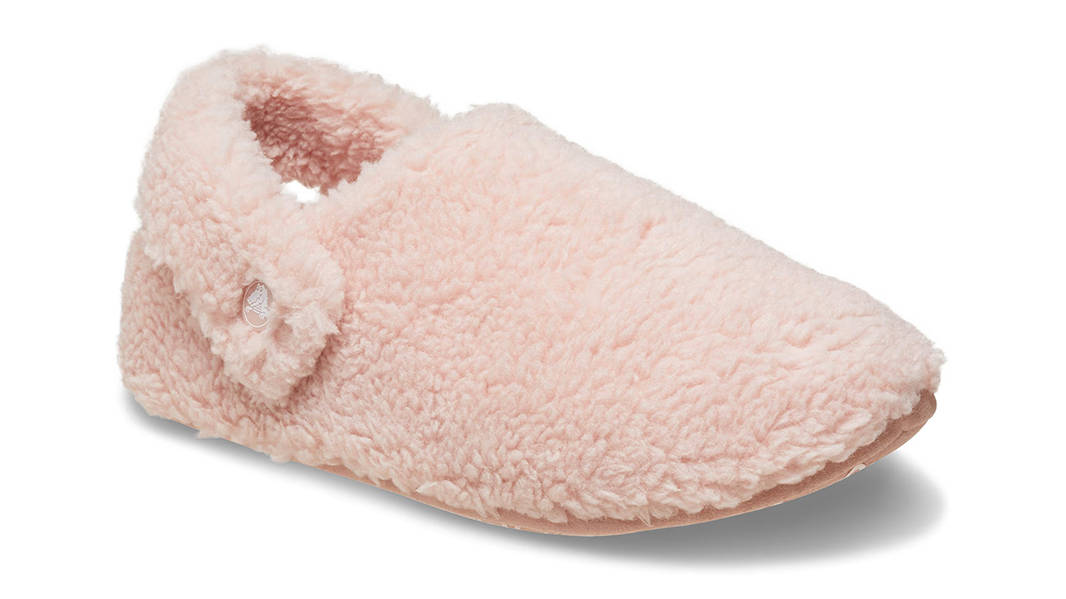 Crocs Classic Cozzzy Slipper Pink Clay 209386-6TY Side