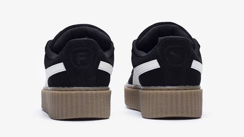Fenty x Puma Creeper Phatty Black White 396403-01 Back