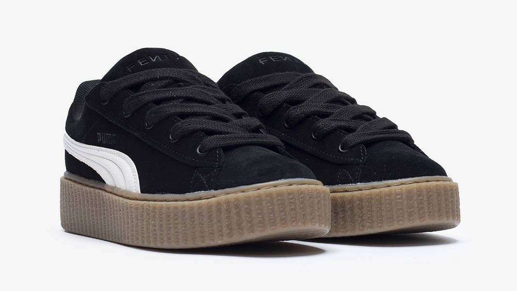 Fenty x Puma Creeper Phatty Black White 396403-01 Front