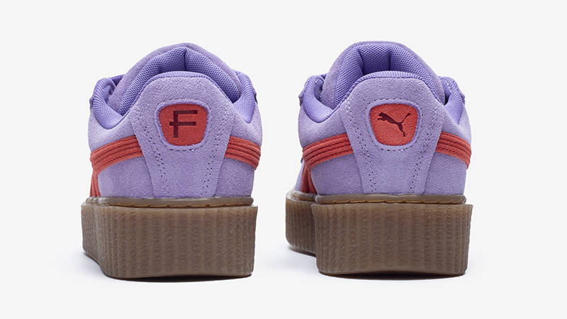 Purple Puma Creepers Rose Pale Puma Fenty Creepers Donna Rose On Sale