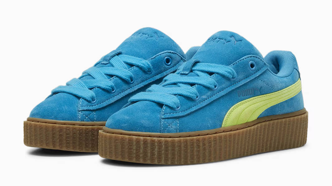 Fenty x Puma Creeper Phatty Speed Blue Lime 396403-02 Side