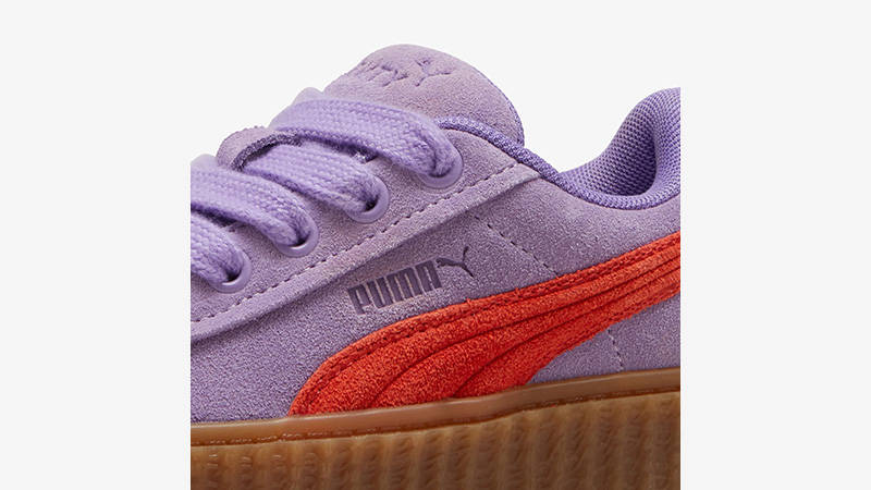 Fenty x PUMA Creeper PS Phatty Lavender Red swoosh