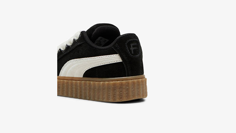 Fenty x PUMA Creeper TD Phatty Black White heel