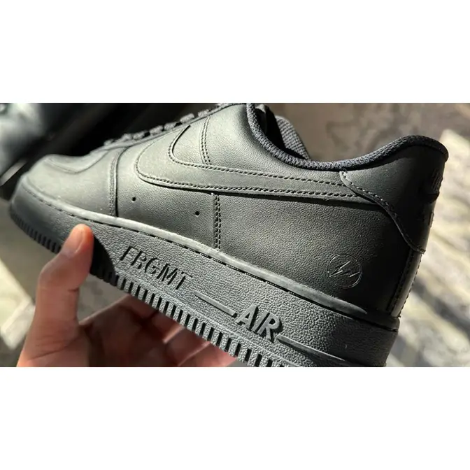 Fragment x Nike Air Force 1 Low Black | Where To Buy | The Sole Supplier