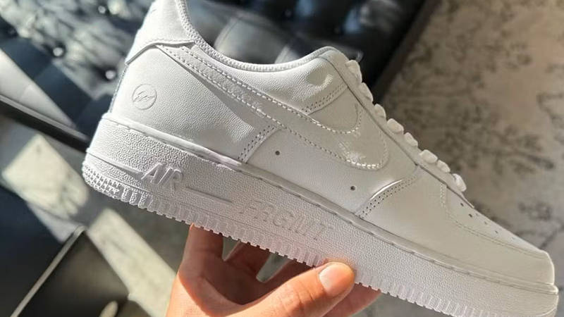 Fragment x Nike Air Force 1 Low White Side