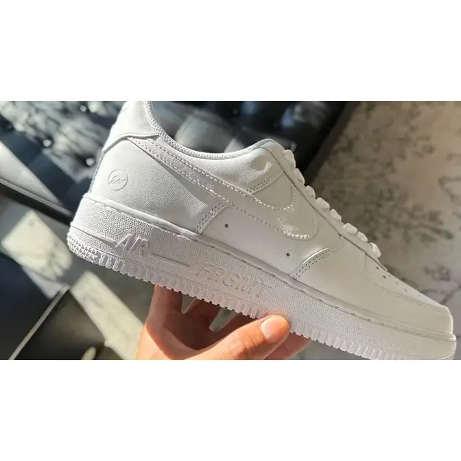 Fragment x Nike Air Force 1 Low White | Where To Buy | The Sole