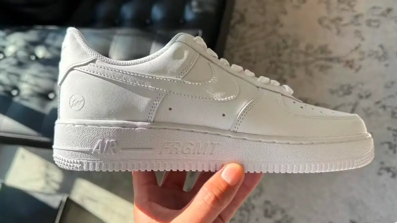 This Upcoming fragment x Nike Air Force 1 Doesn't Exactly Push the ...
