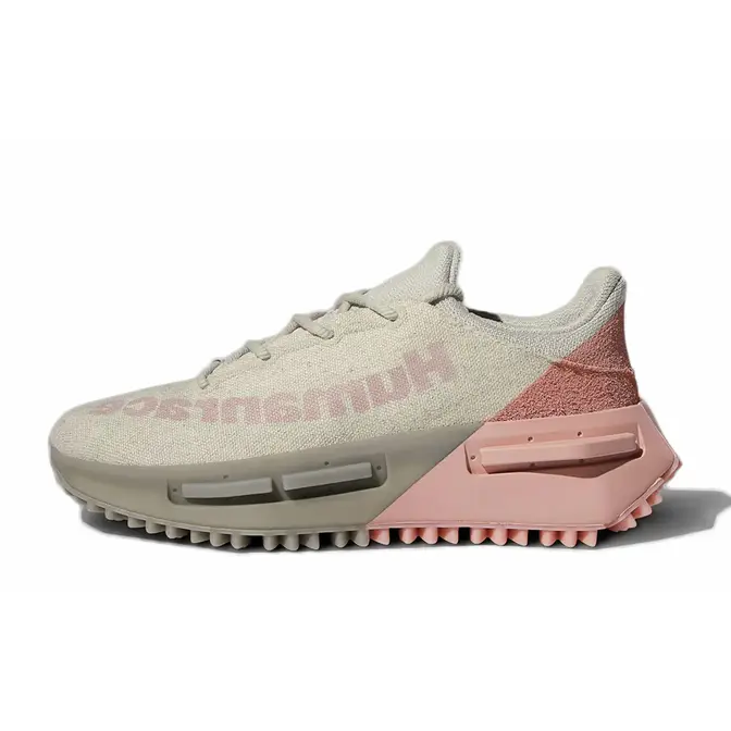 Pharrell Williams x adidas NMD S1 MAHBS Oatmeal Pink Where To Buy ID4806 The Sole Supplier