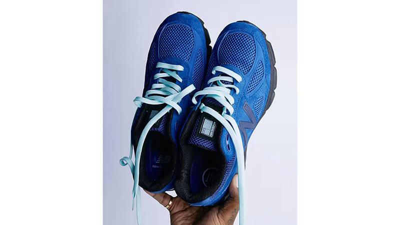 Joe Freshgoods x New Balance 990v4 Keisha Blue Top