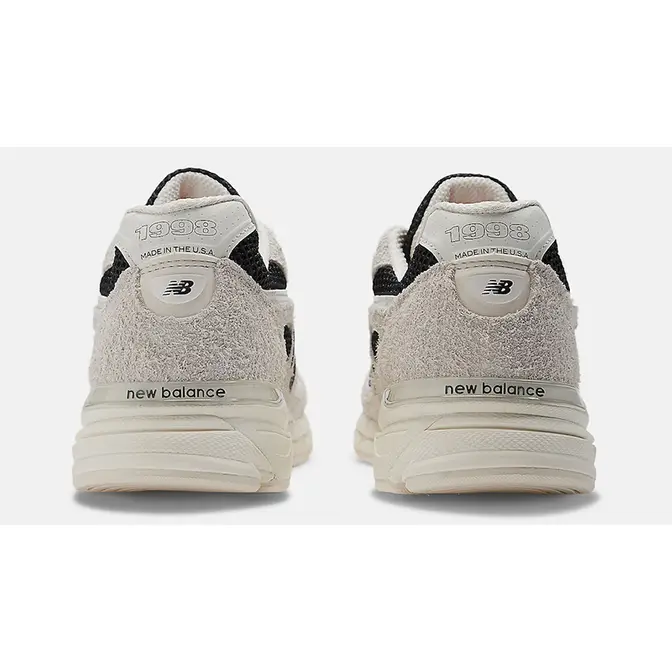 New Balance 327 Kadın Gri Sneaker Balance 990v4 White Black U990JR4 Back