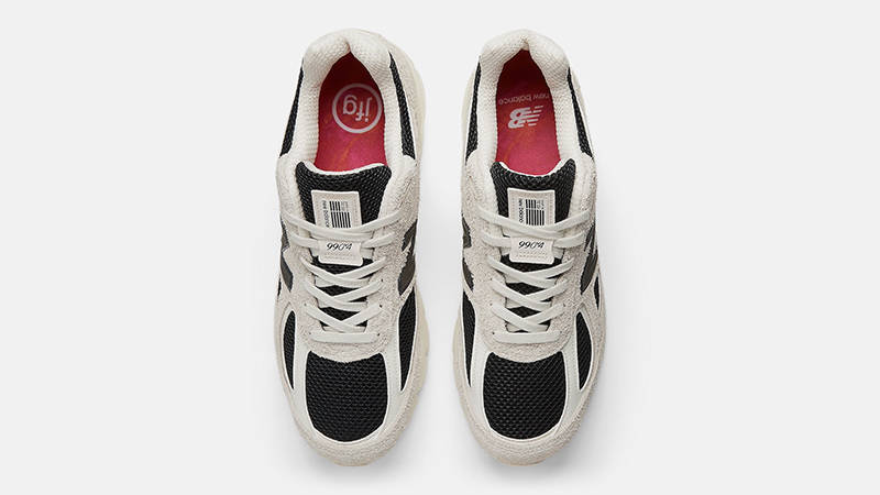 Joe Freshgoods x New Balance 990v4 White Black U990JR4 Top