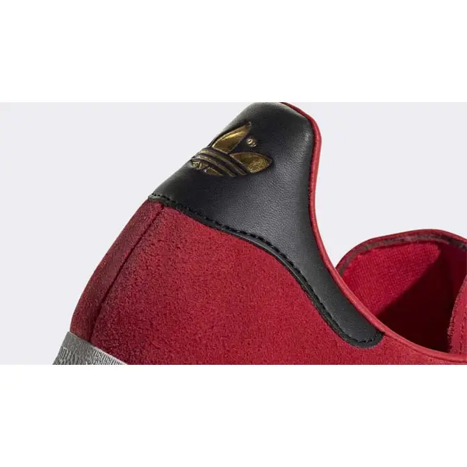 Dark red hot sale adidas shoes