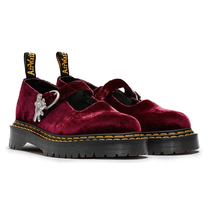 Dr martens mary janes cherry outlet red