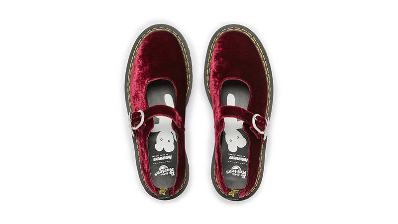 Marc Jacobs x Dr. Martens Addina Mary Jane Cherry Red middle