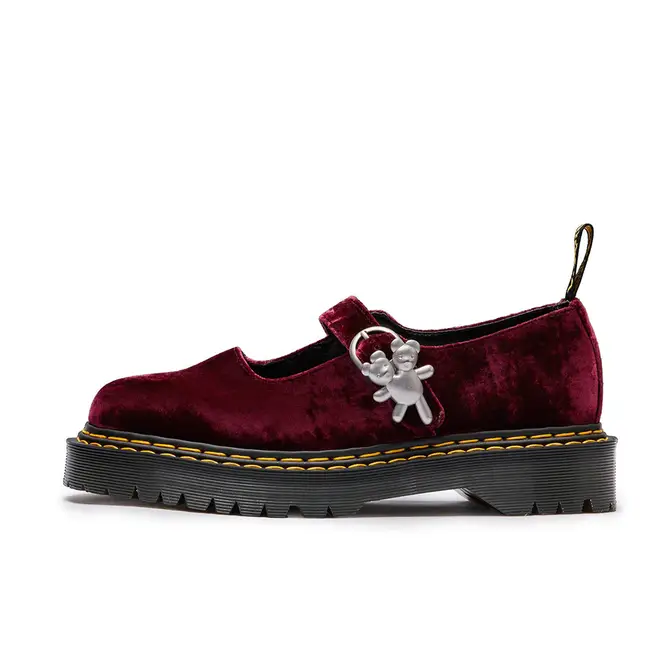 Dr martens mary on sale janes cherry red