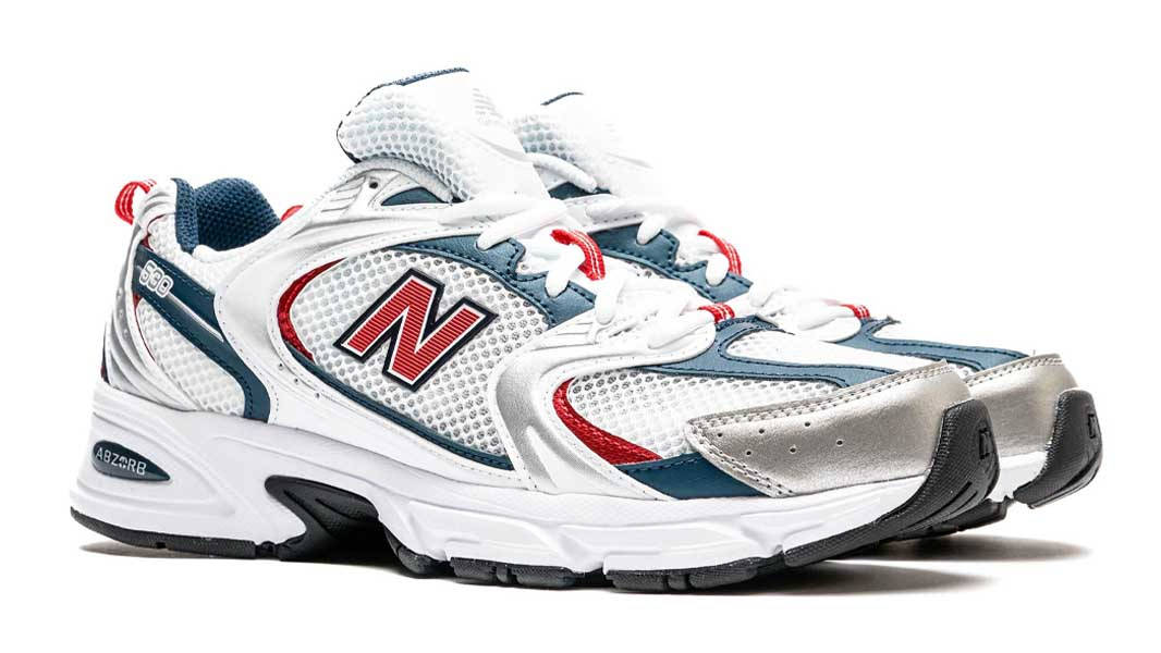 New Balance 530 White Navy Red Front