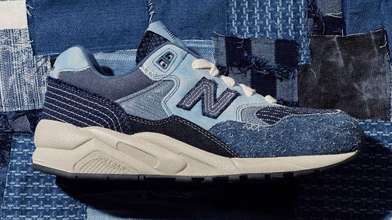 New Balance 580 Boro Pack Denim Blue Side