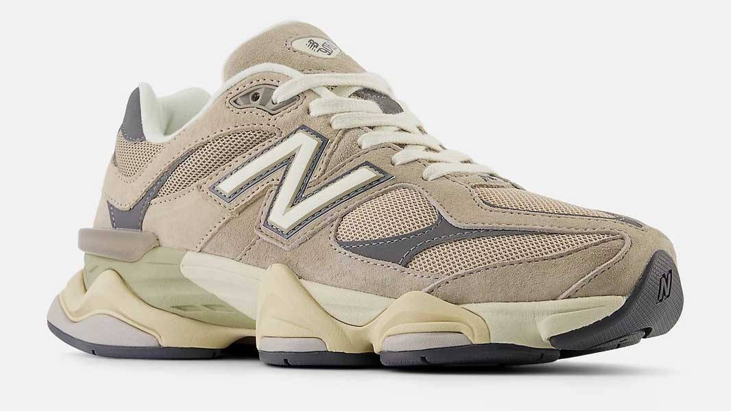 New Balance 9060 Driftwood Castlerock Front