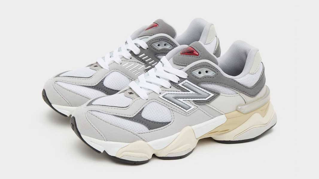 New Balance 9060 GS Grey Silver Front
