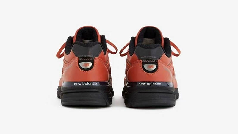 New Balance 990v4 Mahogany back