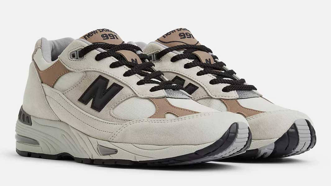 New Balance 991 Winter White Front