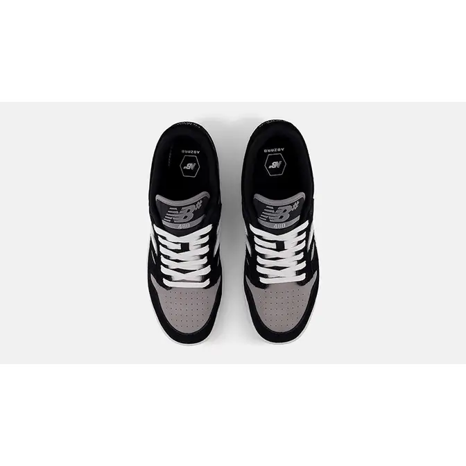 New Balance Numeric 480 White Black middle