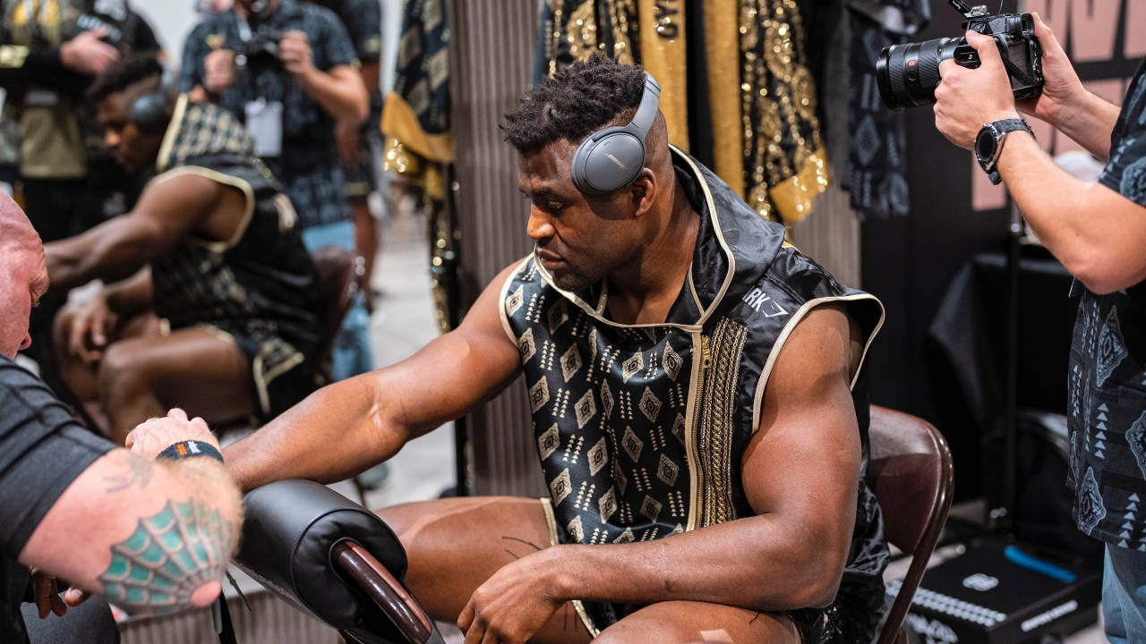 Francis Ngannou's Latest Walkout Kit Illustrates the Evolution of Style in Boxing