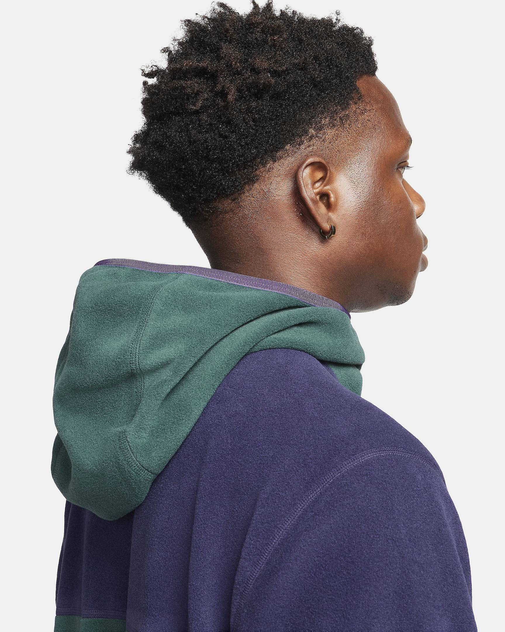 Nike ACG Wolf Tree Polartec® Full-Zip Top Deep Jungle Backside Closeup