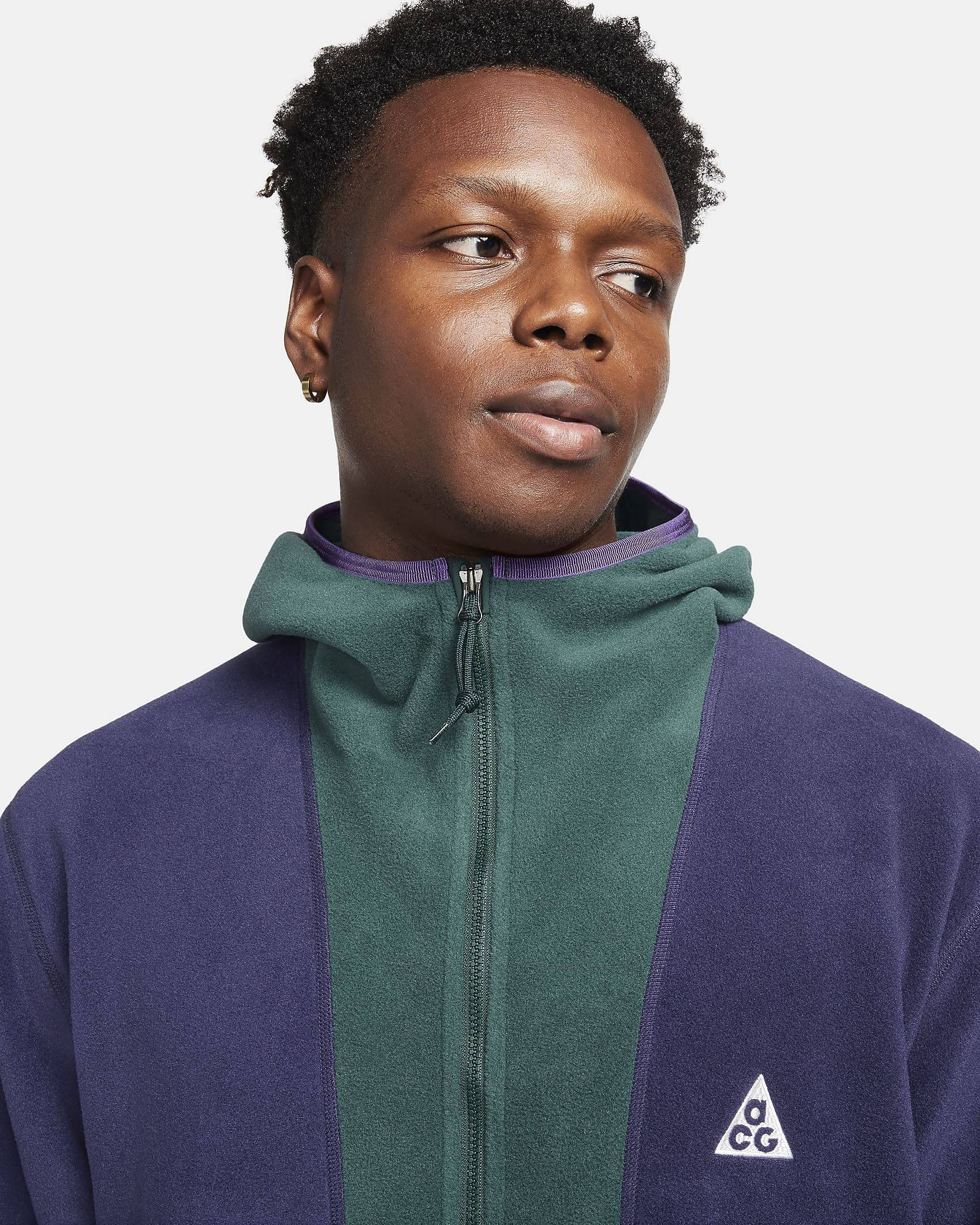 Nike ACG Wolf Tree Polartec® Full-Zip Top Deep Jungle Front